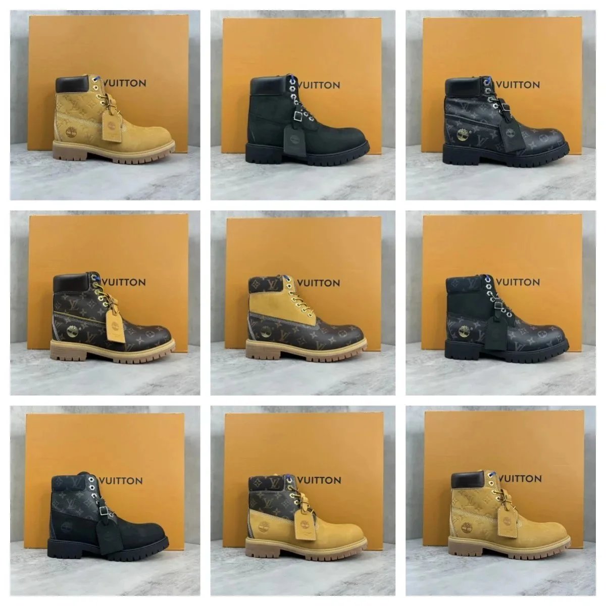 Louis Vuitton x Timberland Boots Collaboration Limited Edition