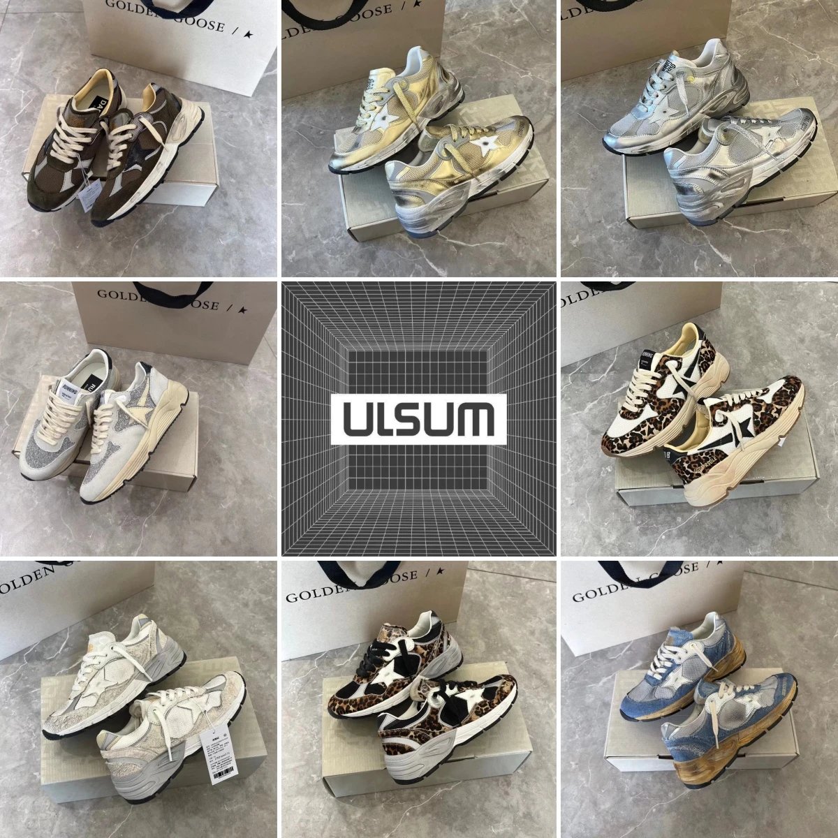 Golden Goose Sneakers Fashion Trendy Athletic Shoes