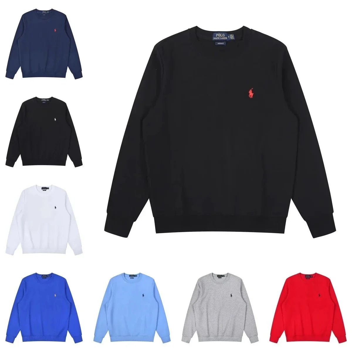 Polo Ralph Lauren Crewneck Sweater Men's Classic Fit Sweatshirt