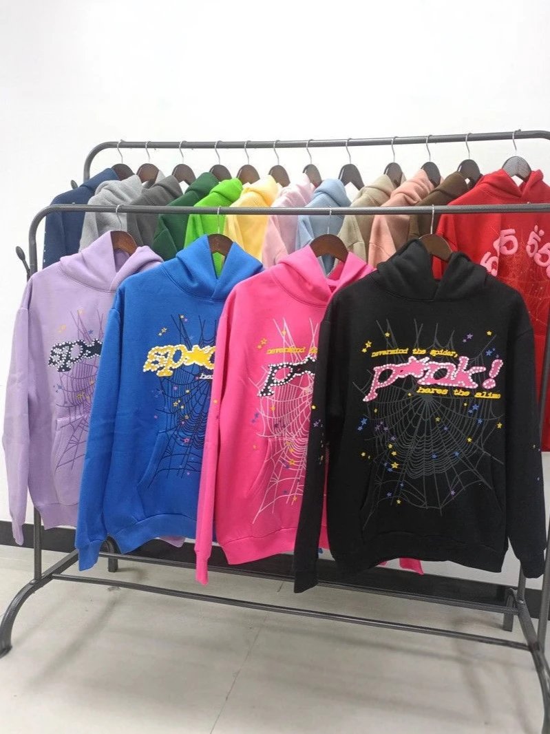 P*ok! Spider Web Design Hoodie Sweatshirt for Women and Men