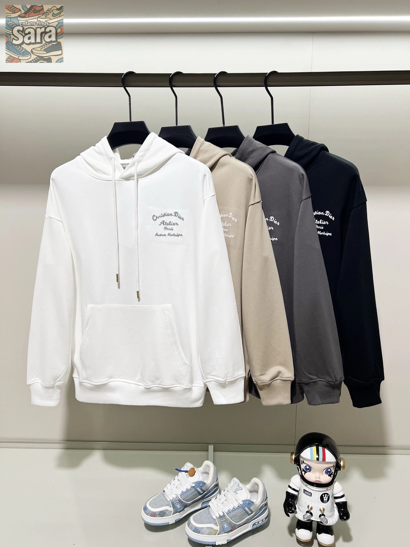 Christian Dior Atelier Paris Hoodie Sweatshirt Men Women Fashion Casual Hoodies