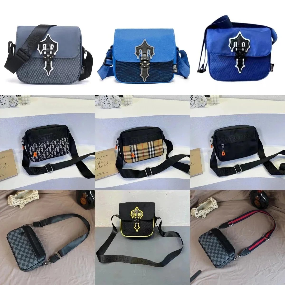 Desigual Crossbody Bag with Keyhole Design and Adjustable Strap