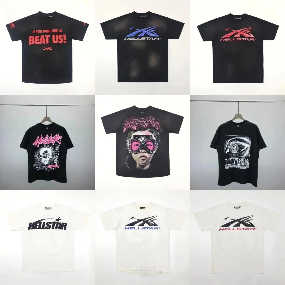 HELLSTAR T-Shirts Collection - Streetwear Fashion