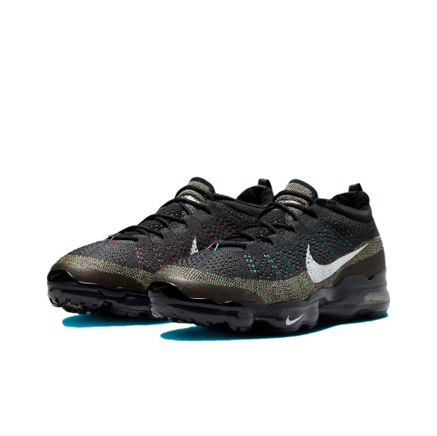 Nike Air VaporMax 2019 Flyknit Running Shoes Black Multicolor