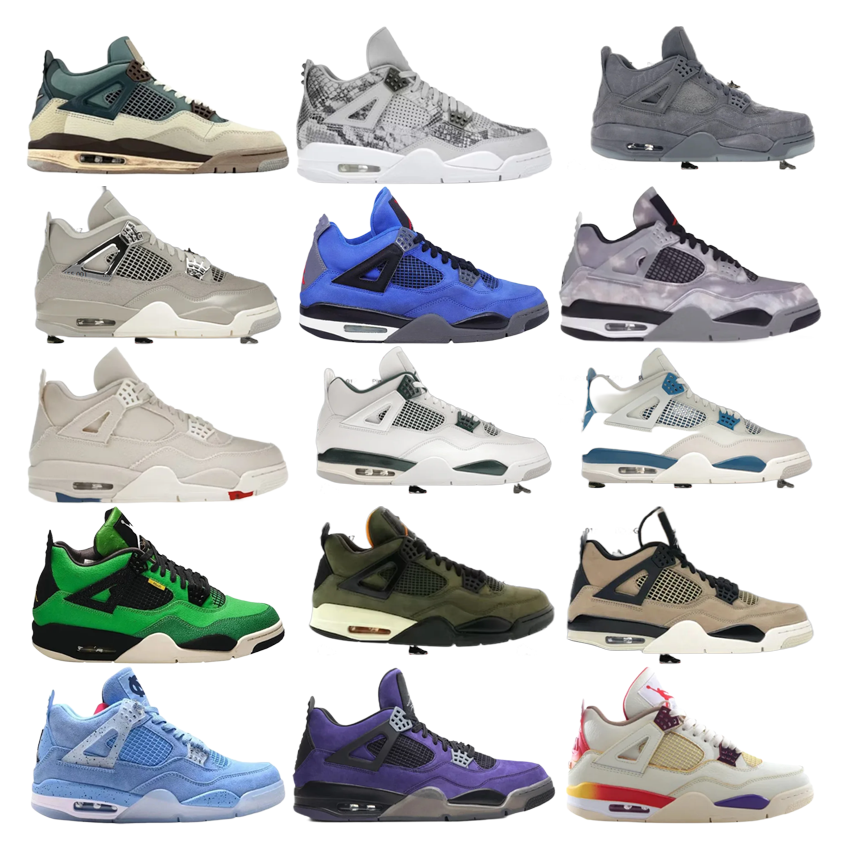 Air Jordan 4 Sneakers Men's Basketball Shoes