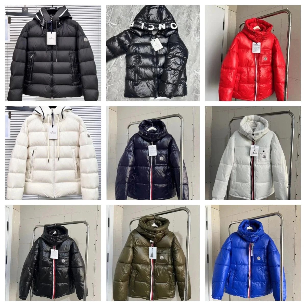 Moncler Down Jacket Men Women Winter Warm Puffer Coat Hooded Outwear