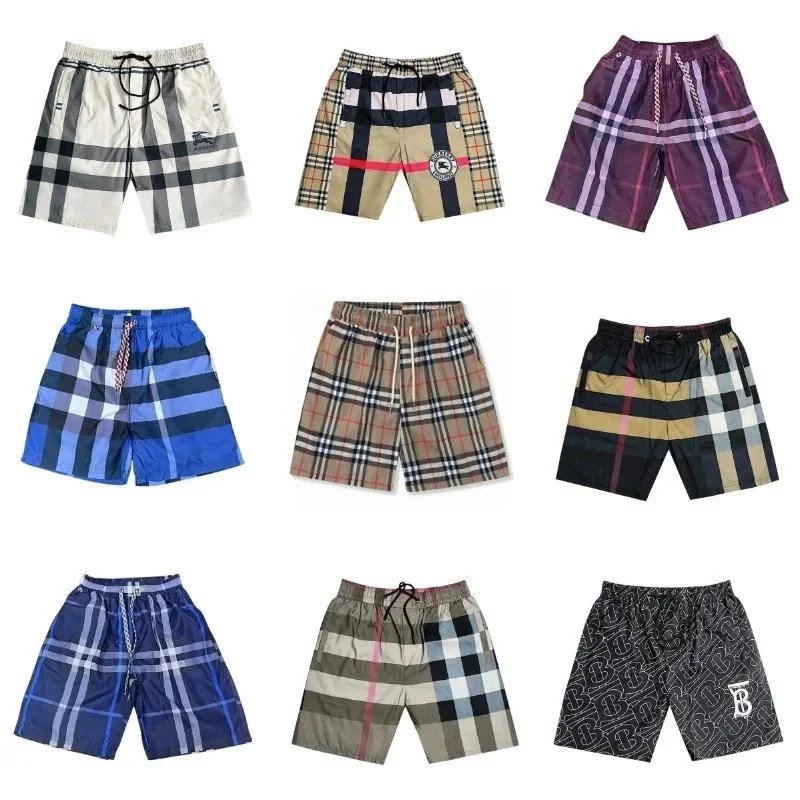 Burberry Plaid Swim Shorts for Men