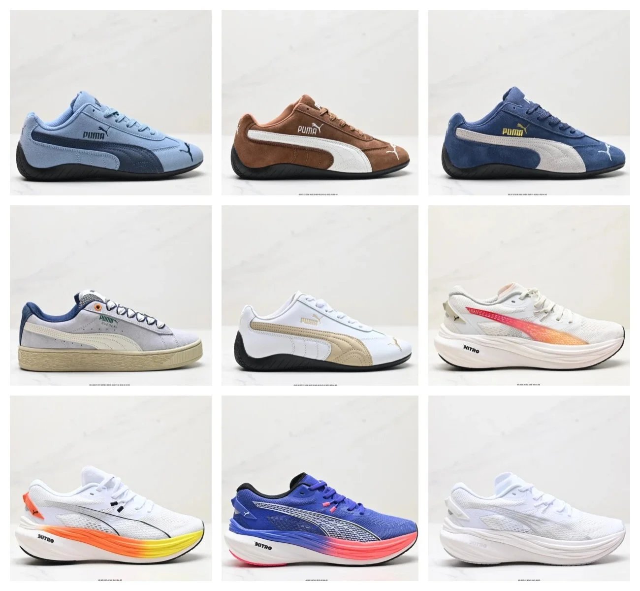 PUMA NITRO Running Shoes Lightweight Breathable Athletic Sneakers