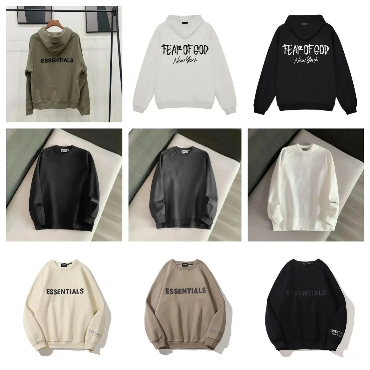Fear of God Essentials Hoodie Sweatshirt Men Women Streetwear Fashion