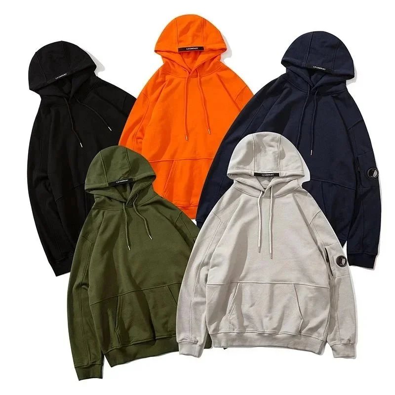 Men's Casual Hoodie Sweatshirt Oversized Pullover Hooded Jacket