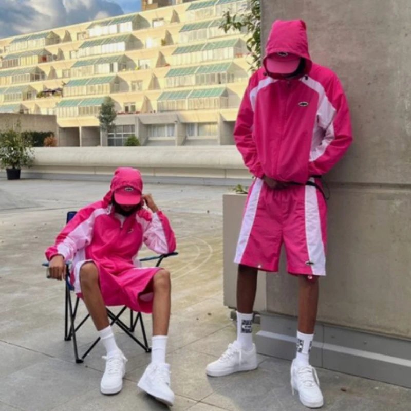 Pink Track Suit Set for Men and Women