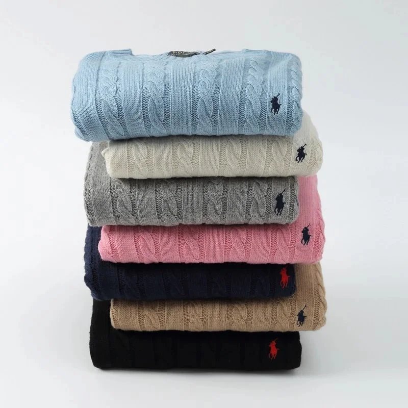 Cable Knit Sweaters for Men in Multiple Colors