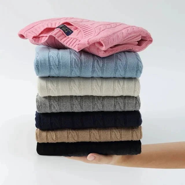 Cable Knit Sweaters for Women - Soft Comfortable Pullover