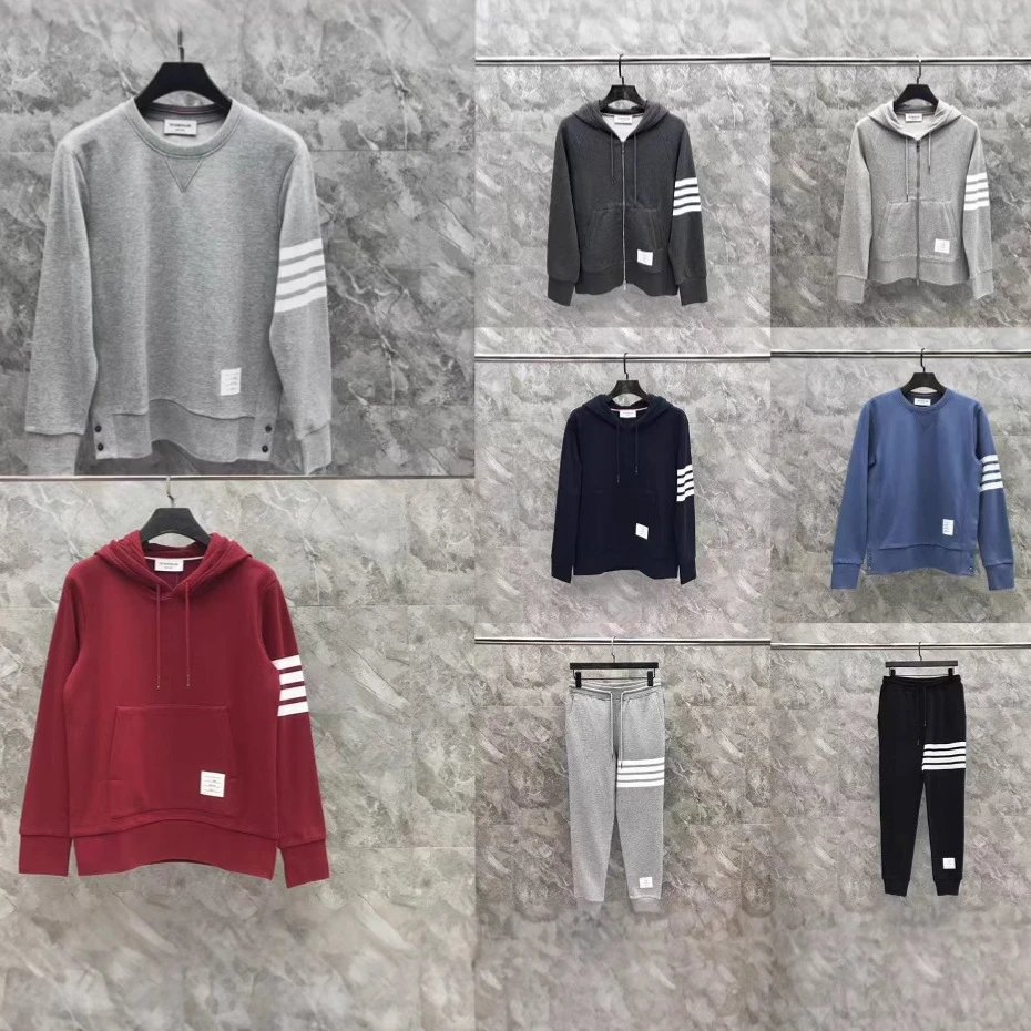 Casual Hoodies and Sweatshirts with Stripe Design
