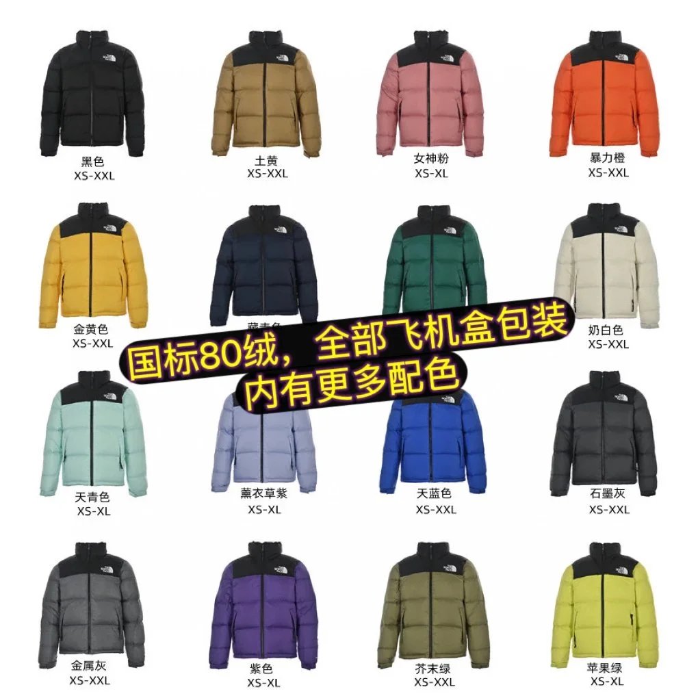 The North Face Nuptse Jacket Men's Down Puffer Coat Outdoor Winter Warm