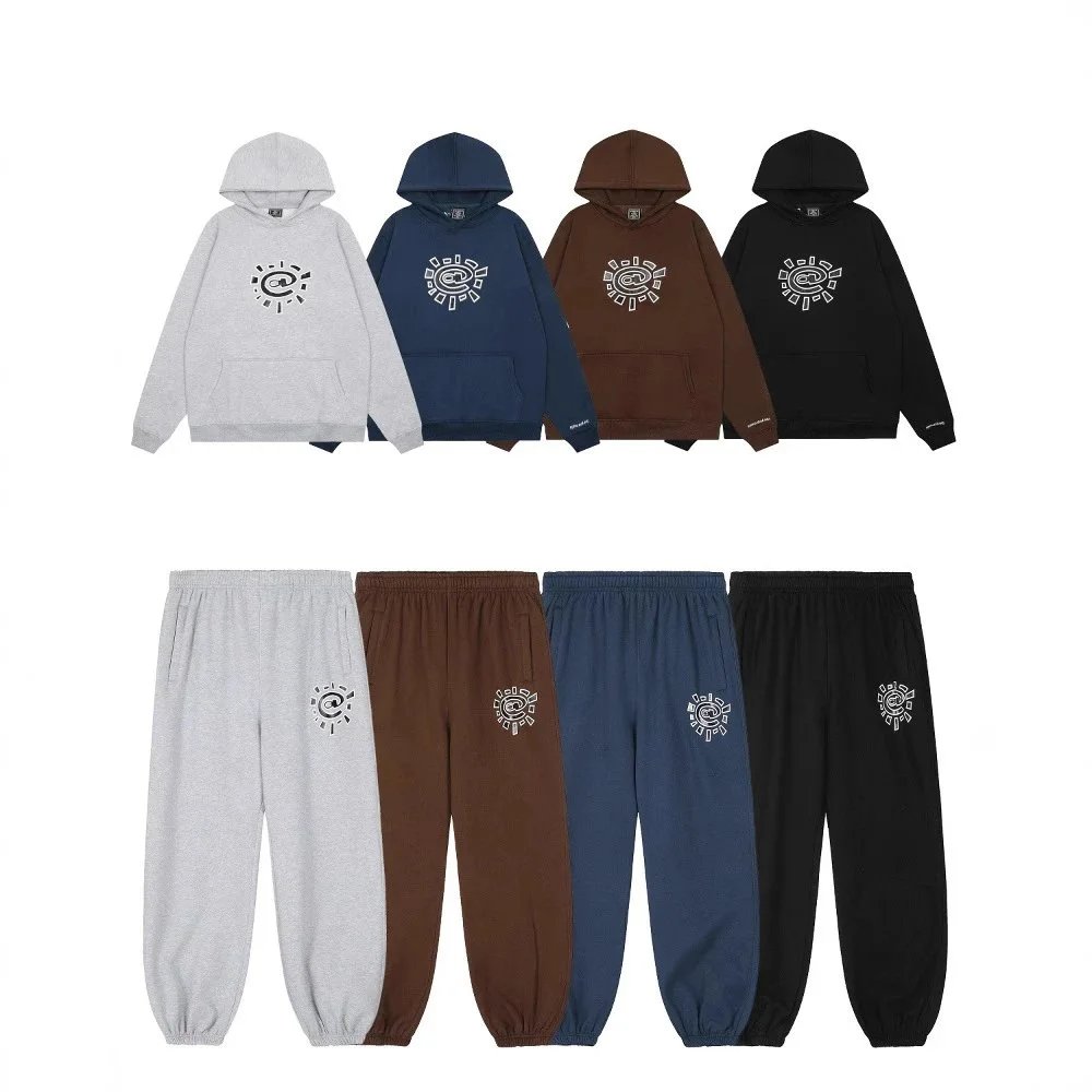 C1 Hoodie and Jogger Set - Casual Sweatshirt and Pants Outfit