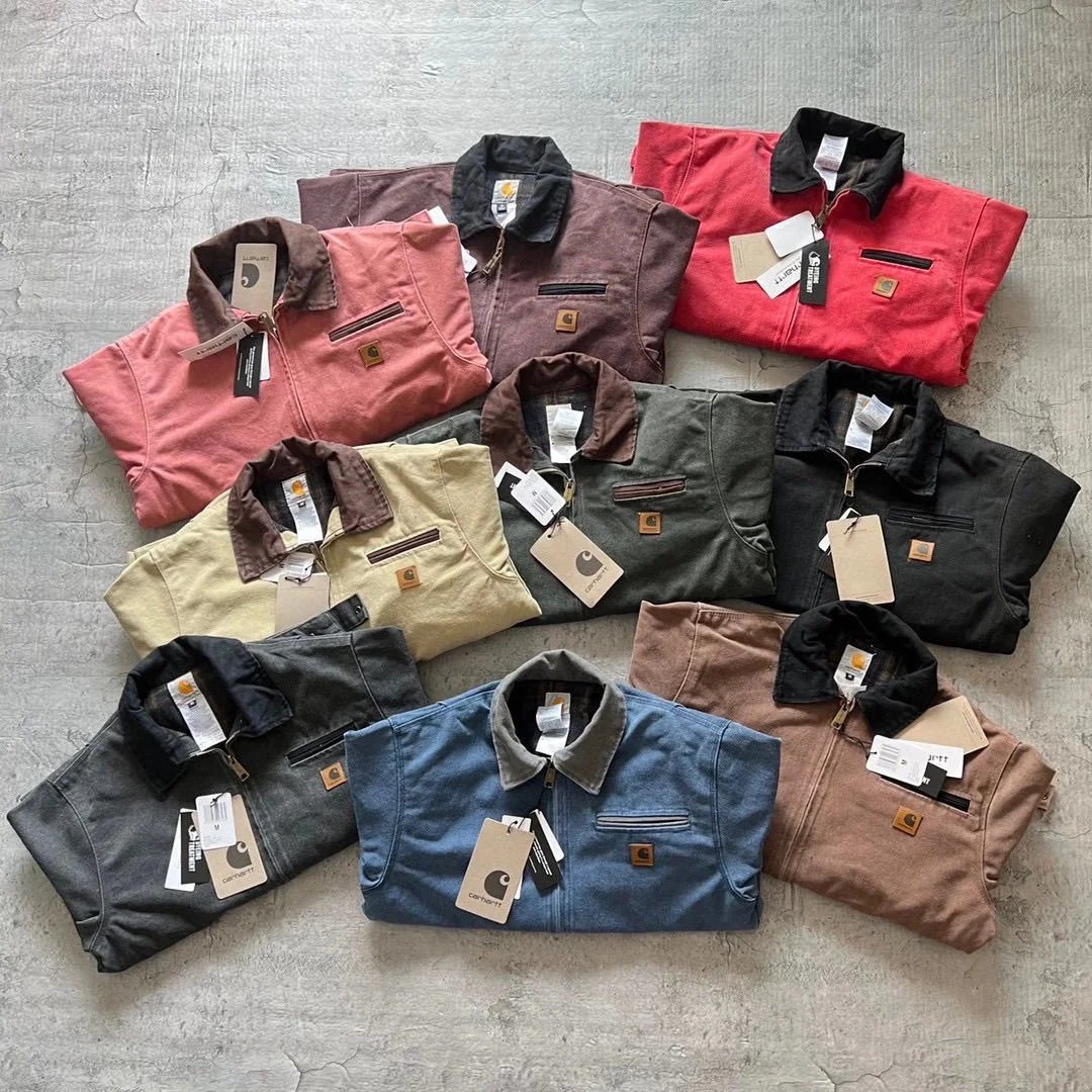 Carhartt Workwear Zip-Up Vest Men's Outdoor Utility Jacket