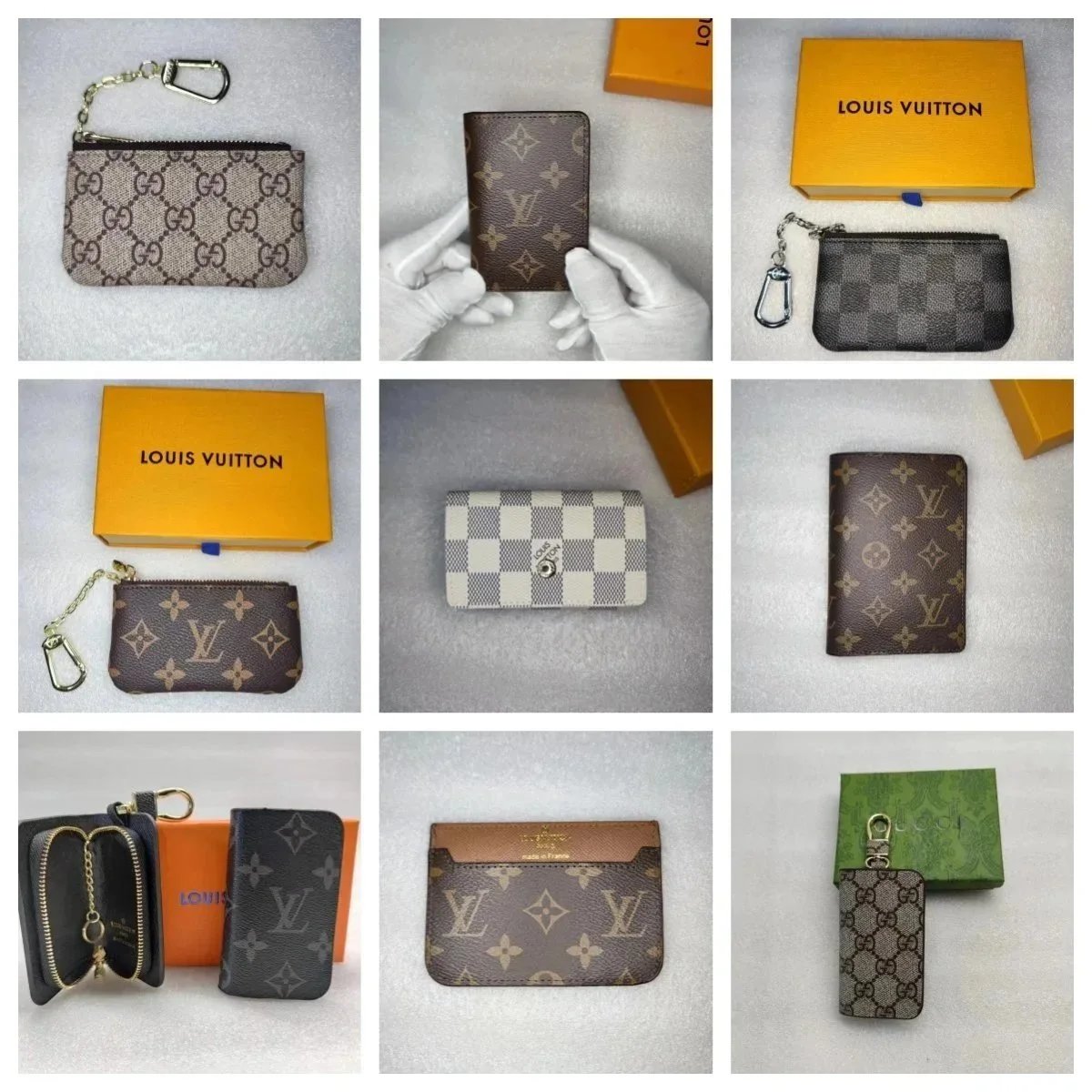 Louis Vuitton Monogram Wallets and Key Cases