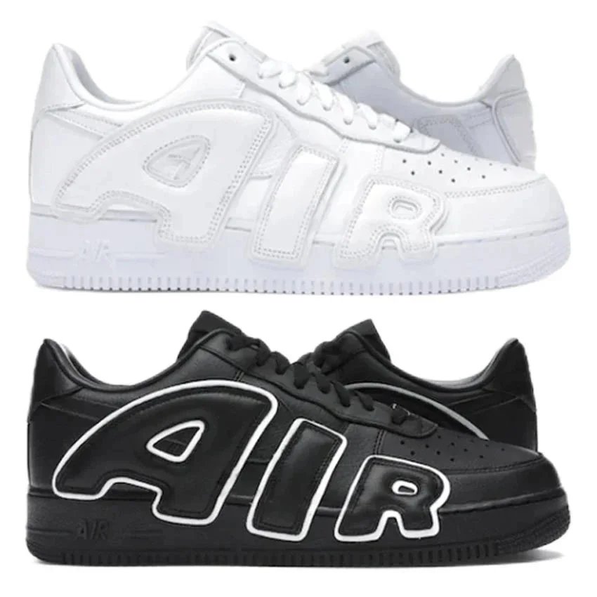 Nike Air Force 1 Low White and Black Sneakers