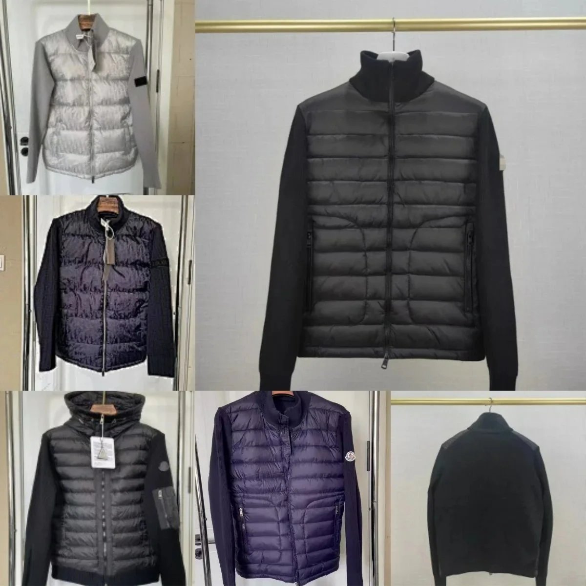 Moncler Down Jacket Men's Quilted Puffer Coat