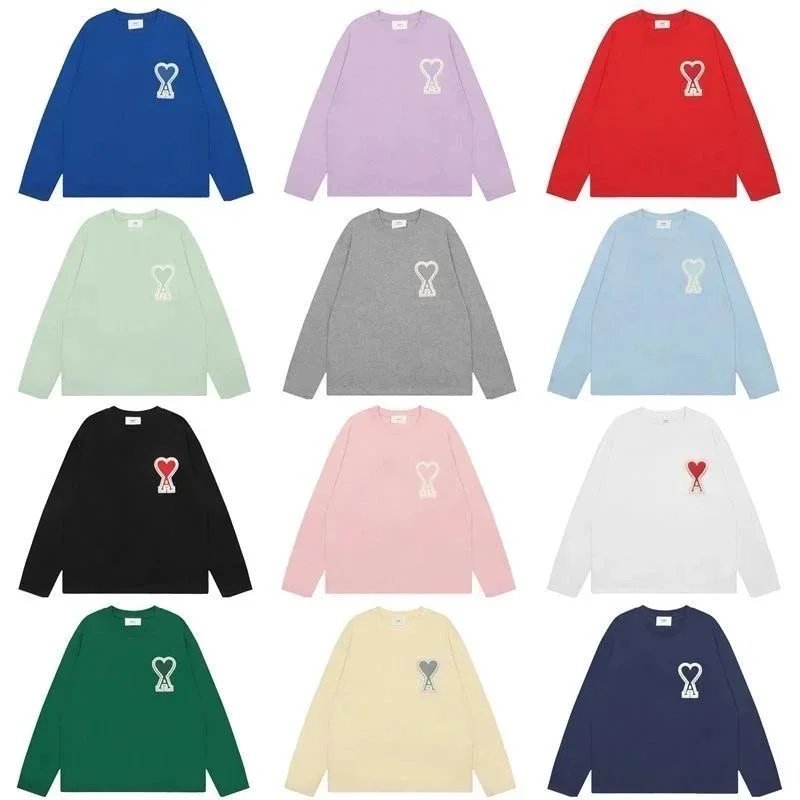 BAPE Heart Logo Long Sleeve T-Shirt Unisex Streetwear