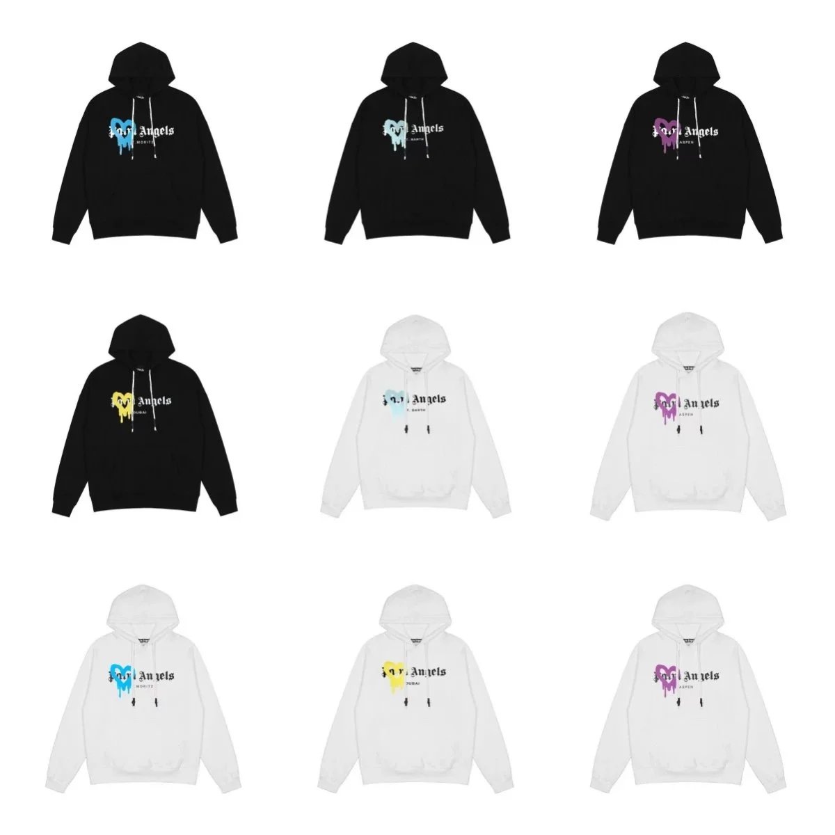 Pari Angels Hoodie Sweatshirt Unisex Streetwear Fashion
