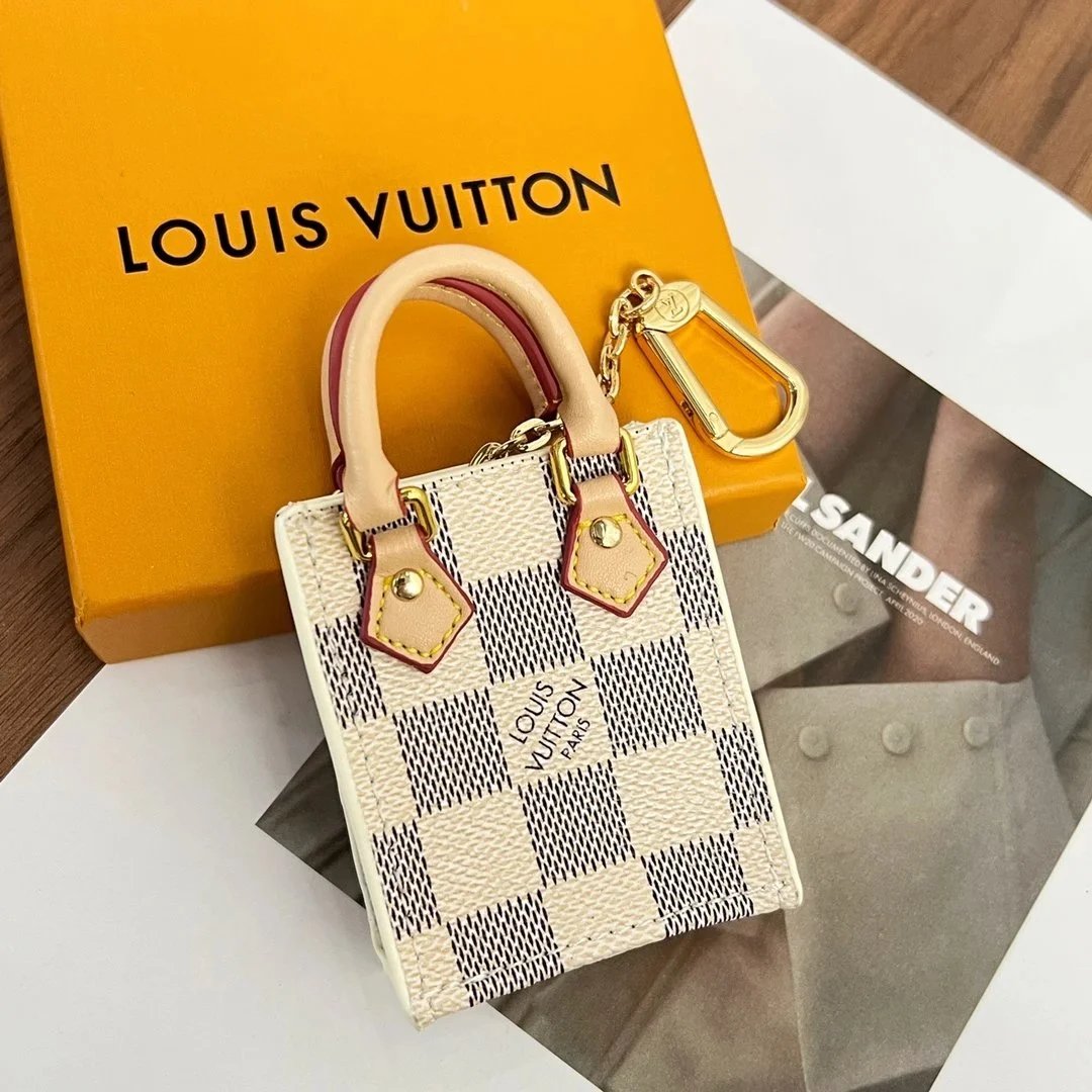 Louis Vuitton Mini Checkerboard Bag Keychain