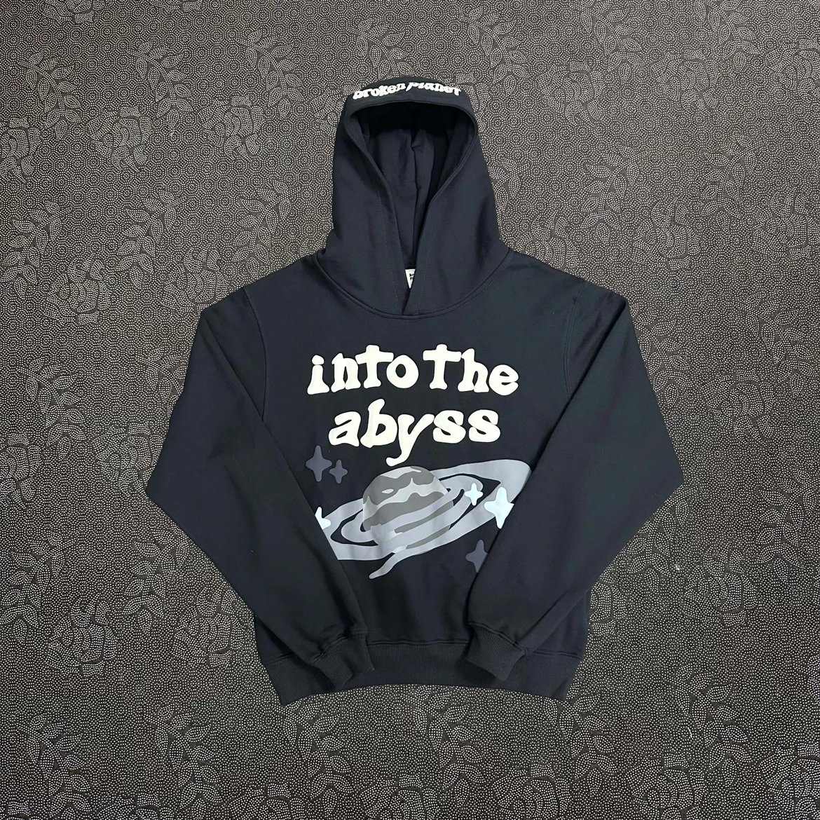 Into The Abyss Hoodie Black Space Design
