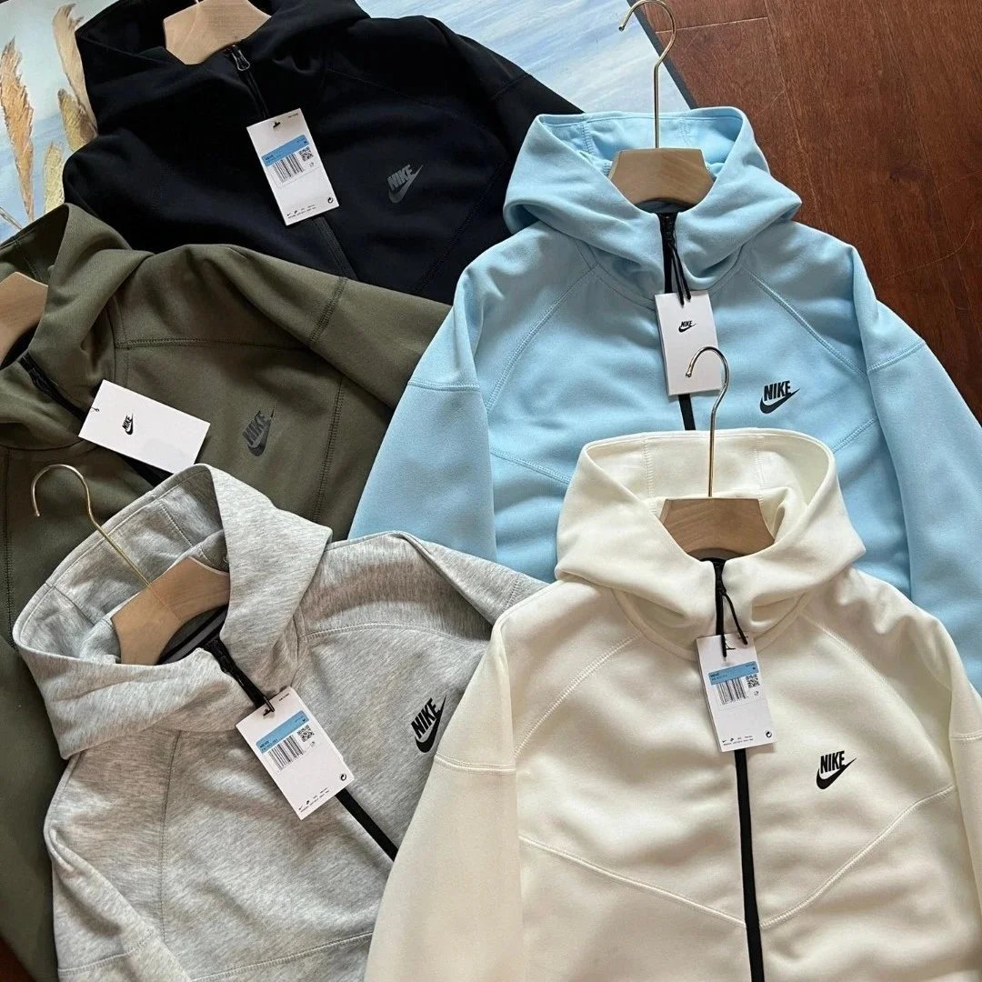 Nike Hoodie Sweatshirt Men Women Sportswear Zip-Up Jacket