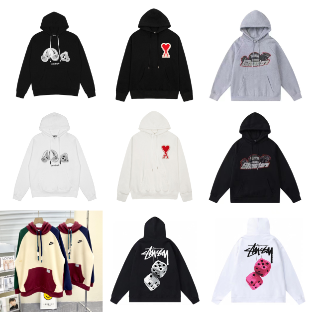 Stussy Hoodies Sweatshirts Men Women Streetwear Fashion