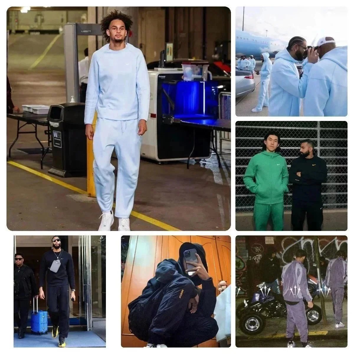 Nike Sportswear Tracksuits for Men - Comfortable Hoodie and Pants Set
