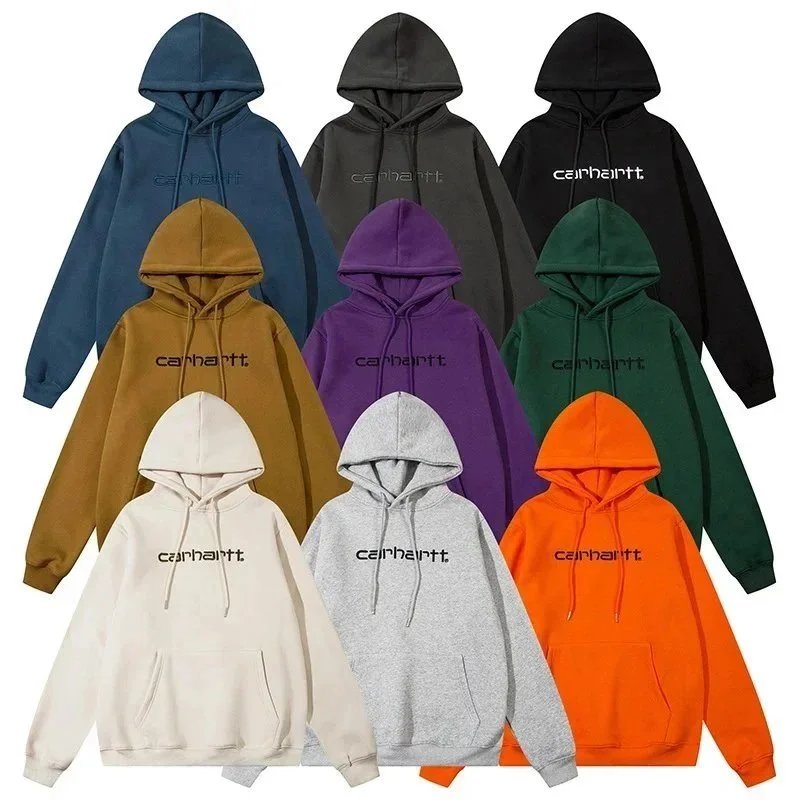 Carhartt Hoodie Sweatshirt Unisex Pullover Hooded Sweatshirts