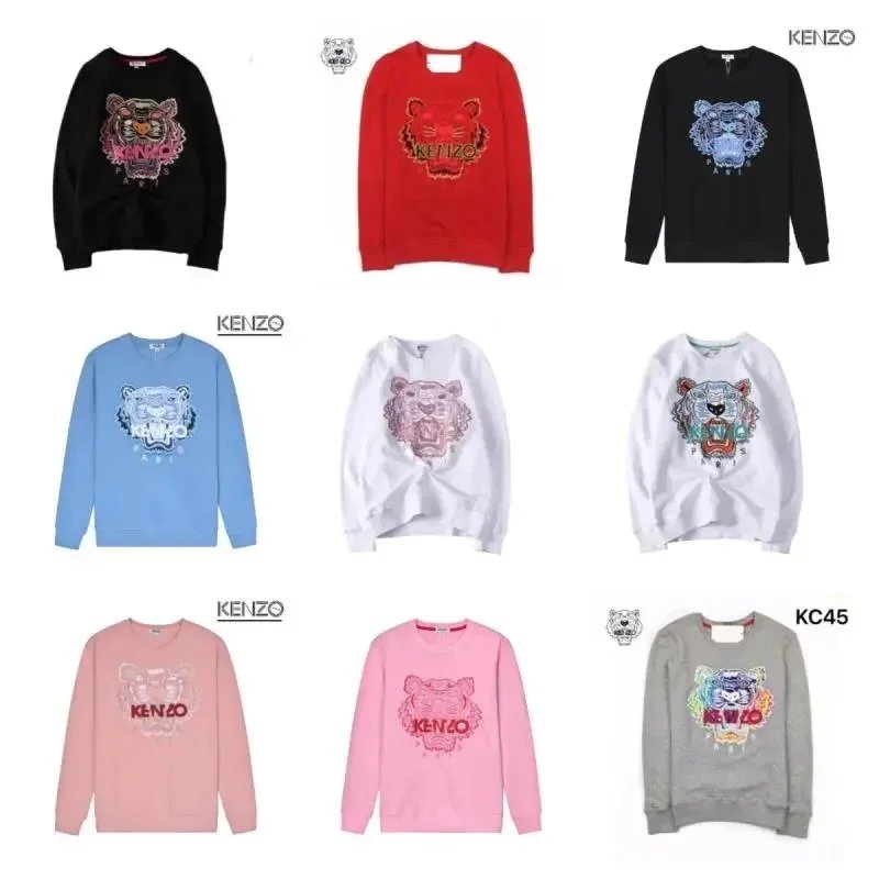 KENZO Tiger Print Sweatshirt Collection