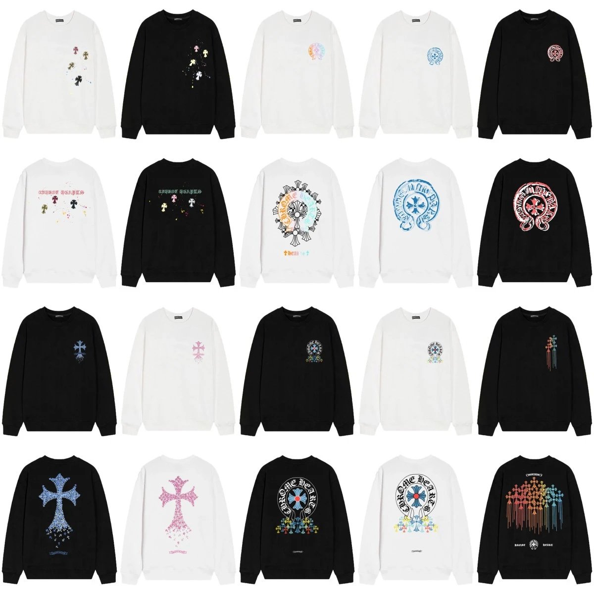 Chrome Hearts Embroidered Sweatshirts Collection