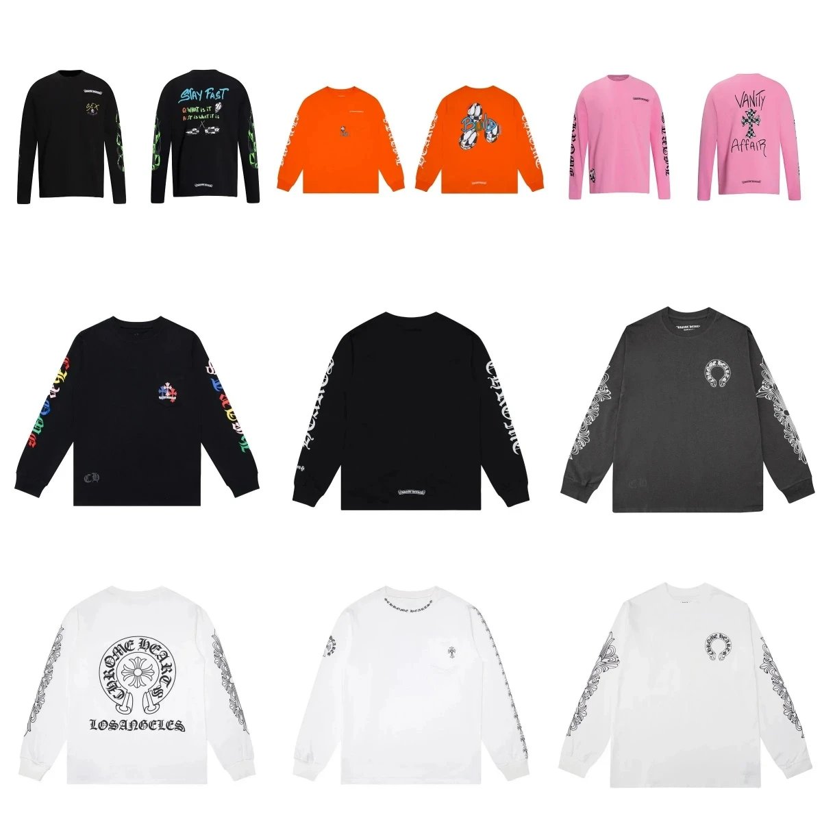 Chrome Hearts Long Sleeve T-Shirts Collection