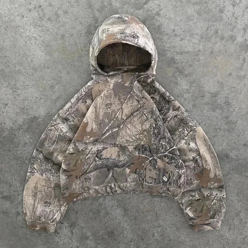 Camouflage Hoodie Realtree Xtra Pattern Outdoor Hunting Sweatshirt