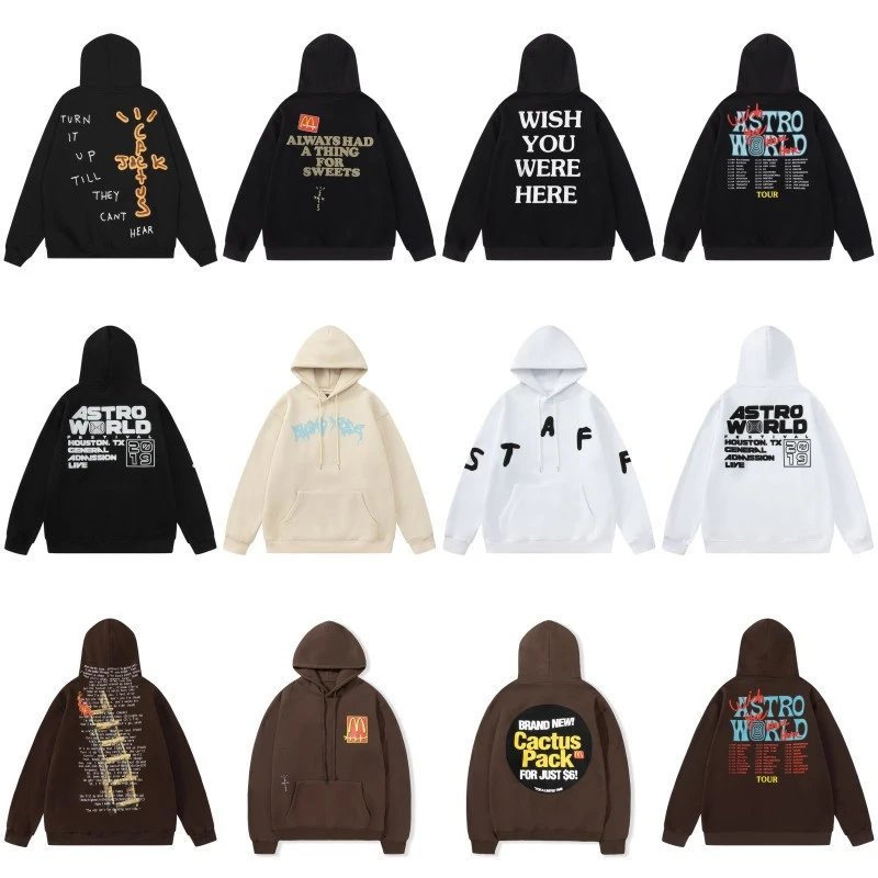 Astro World Tour Hoodie Sweatshirt Men Women Streetwear Fashion
