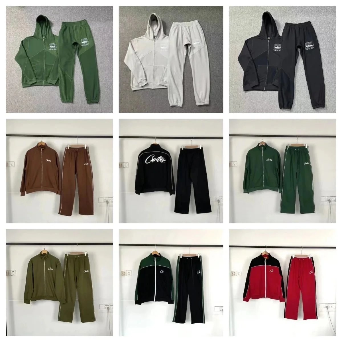 Cortez Track Suit Set Men Women Hoodie Jacket Pants Sportswear Outfit