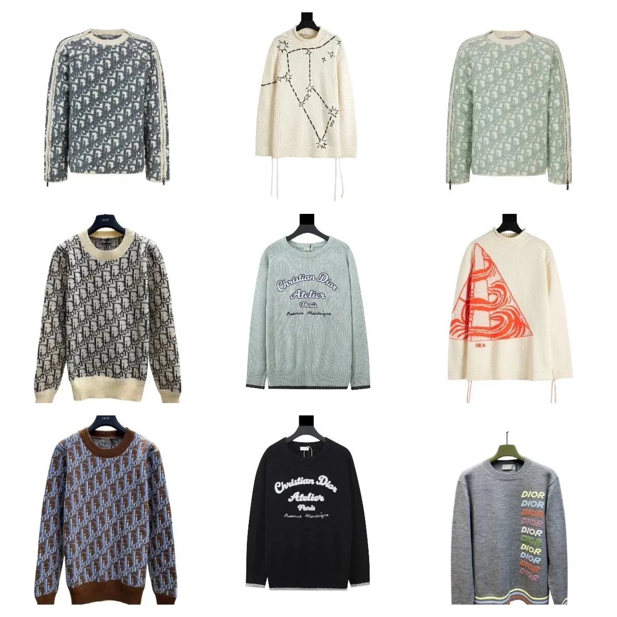 Christian Dior Knit Sweaters Collection