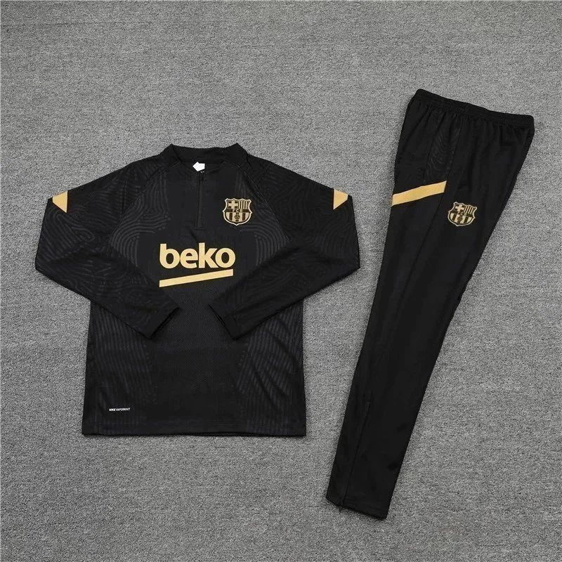 FC Barcelona Training Kit Black Gold 2023-2024