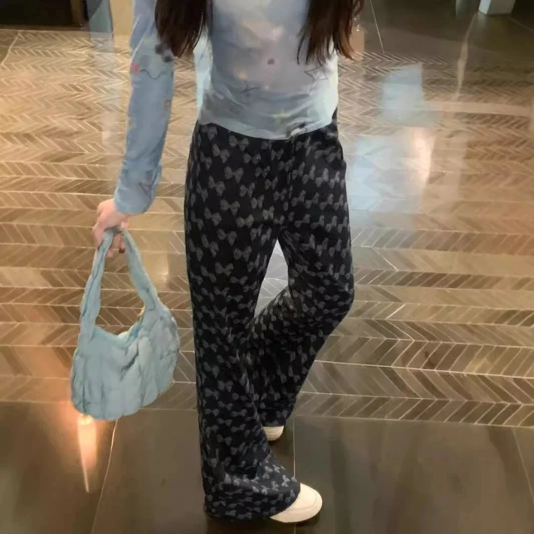 Stylish Printed Wide Leg Pants for Women Fashion Trend