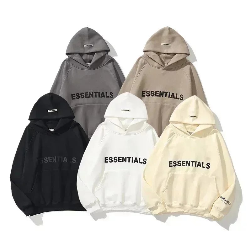 Essentials Hoodie Sweatshirt Unisex Oversized Logo Pullover Hooded Sweater