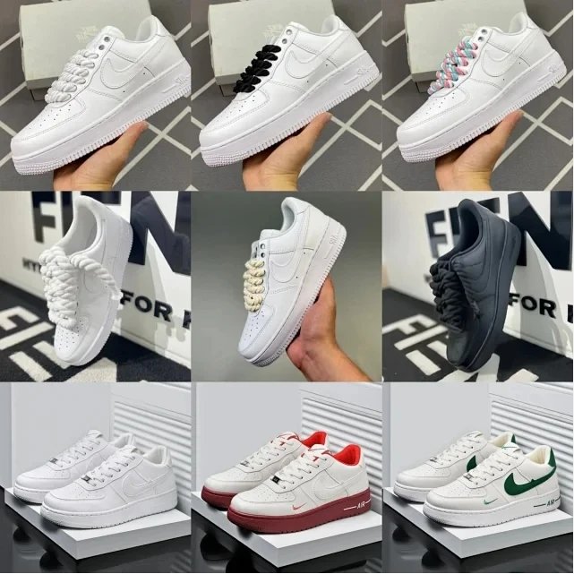 Nike Air Force 1 Low White Sneakers Men Women Fashion Casual Shoes