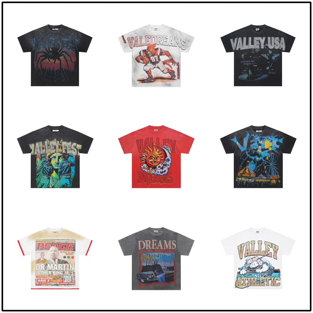 Valley T-Shirts Collection - Vintage Style Graphic Tees