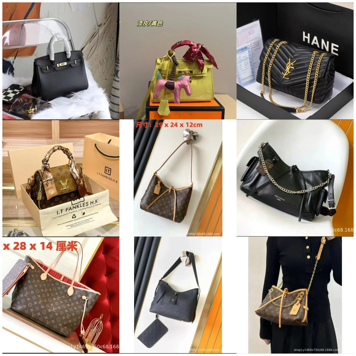 Luxury Designer Handbags Women Fashion Shoulder Bags Crossbody Bags