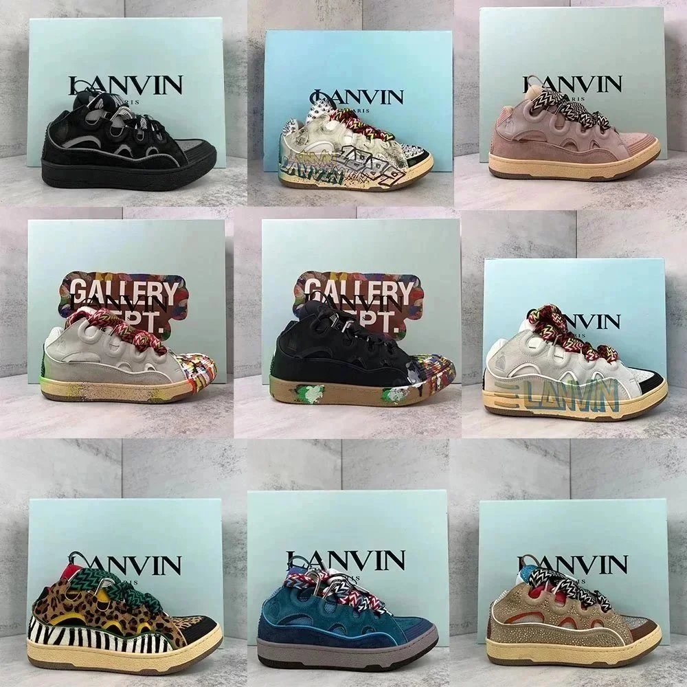 LANVIN Gallery Dept. Sneakers Limited Edition Fashion Shoes