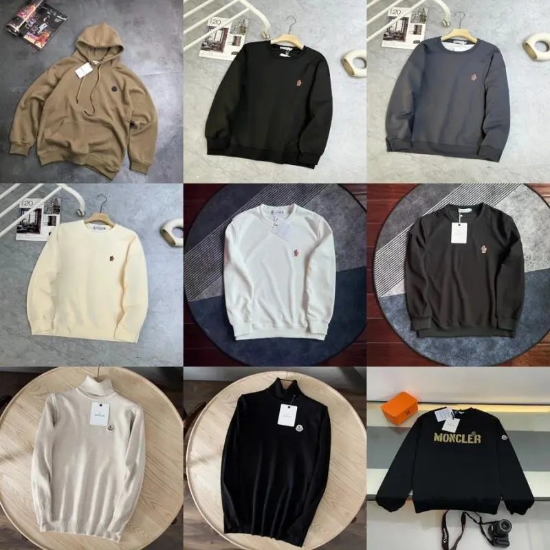 Moncler Hoodies and Sweaters for Men - Premium Fashion Sweatshirts