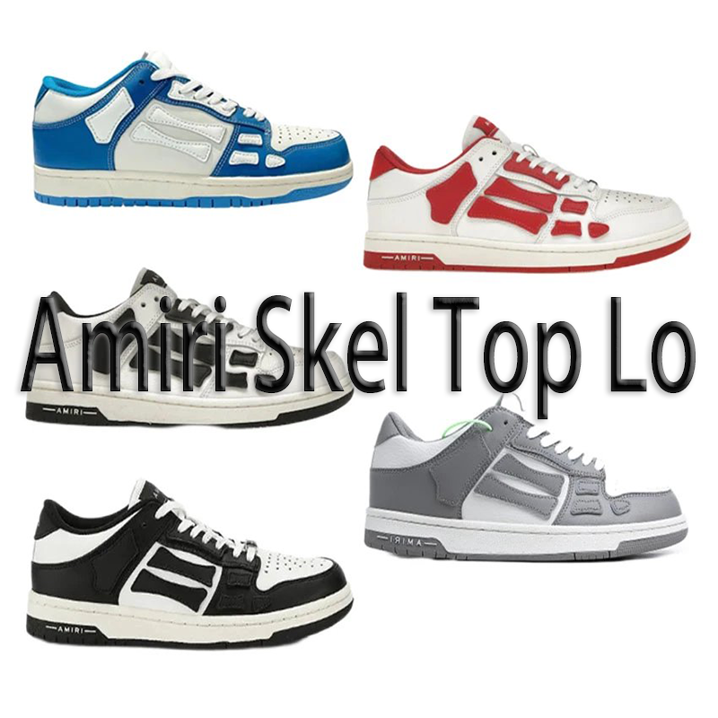 Amiri Skel Top Lo Sneakers Men's Fashion Skate Shoes