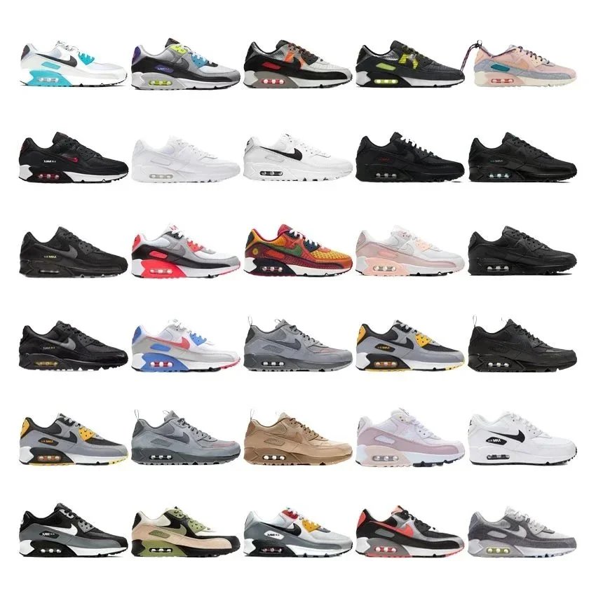 Nike Air Max 90 Sneakers Men Women Running Shoes
