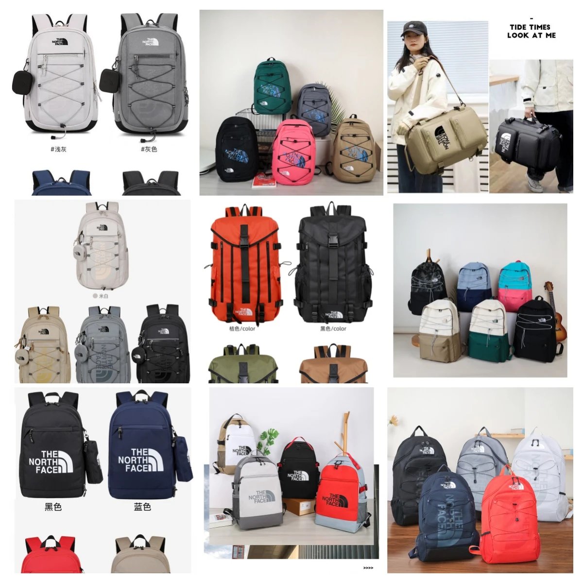 The North Face Backpacks for Men and Women Outdoor Hiking Travel
